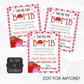 Valentines Appreciation Tags